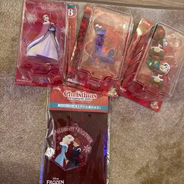 겨울왕국 랜드 아리엘 칩&데일 크리스마스 오너먼트 2025