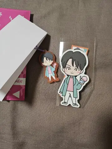 THE RAMPAGE 후지와라 이츠키 키링, 스티커 세트