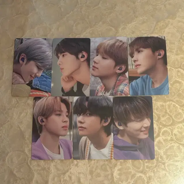 갤럭시 버즈 방탄소년단 포토카드