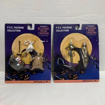 디즈니 나이트메어 비포 크리스마스 PVC 피규어 컬렉션 2점