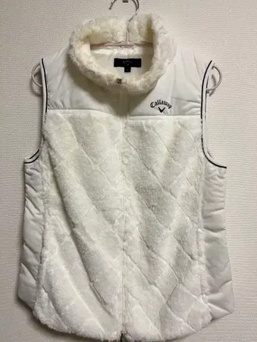 캘러웨이 여성용 베스트 화이트