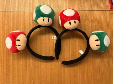 유니버셜 USJ 키노피오 머리띠 2개 세트