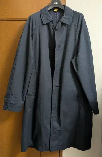 리버서블! 네이비 스텐카라 코트 경량 소재