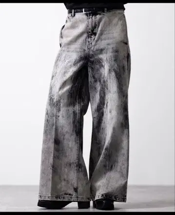 [ CLEL ] 빈티지 디자인 플레어 데님 S 사이즈