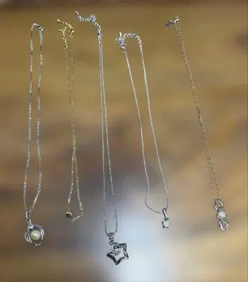 실버 골드 5종 세트 목걸이 17