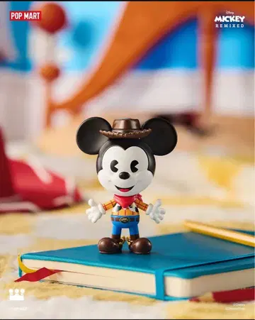 POP MART 디즈니 미키 우디 피규어