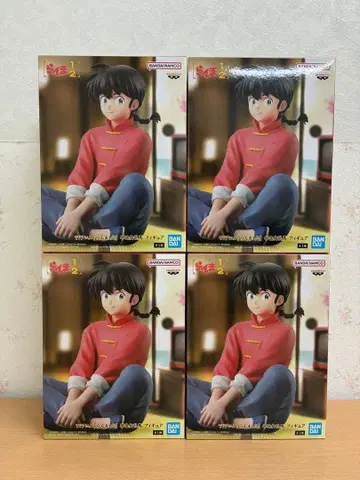 란마 1/2 사오토메 란마 피규어 4개 세트