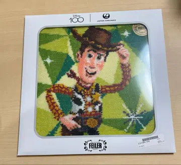 디즈니 100주년 JAL 페이러 우디 손수건