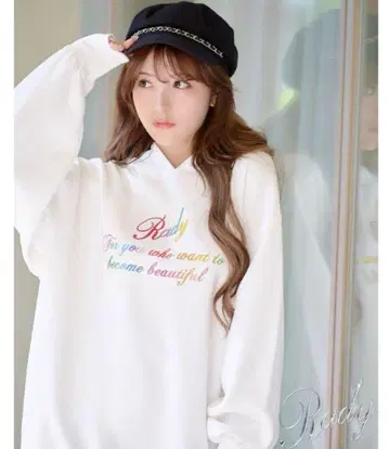 Rady 컬러풀 로고 후드티