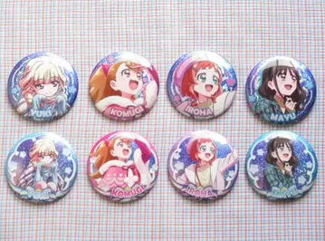 [ 익명 배송 ] 원더풀 프리큐어! 드림 스테이지 캔뱃지 풀 컴프 세트