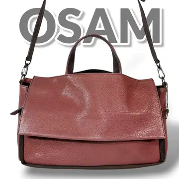 OSAM 오삼 천연 가죽 숄더백 핸드백 숄더 사선