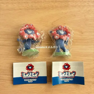 오사카 간사이 박람회 먁먁 플로키 피규어 캡슐 토이 3