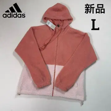 새상품 adidas 플리스 자켓 루즈핏 풀 지퍼 자켓