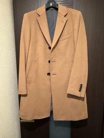 엑스트라 파인 울 카멜 체스터 코트