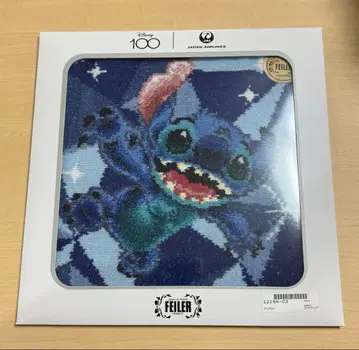 디즈니 100주년 JAL 페이러 콜라보 스티치 손수건