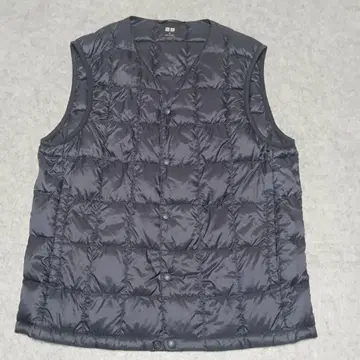 유니클로 울트라 라이트 다운 베스트 남성용 M 네이비