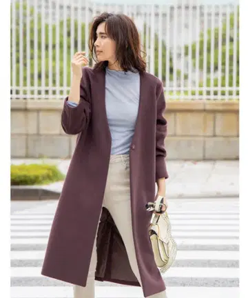 [ 노스탤지어 ] 무지 아우터 브라운