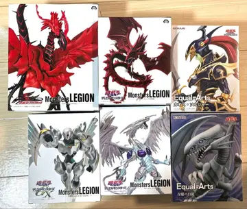유희왕 Monsters LEGION Equal-Arts 피규어 6점