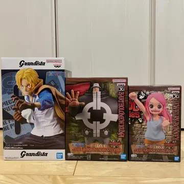 원피스 Grandista 사보&DXF 곰&Bonnie (유년기) 피규어