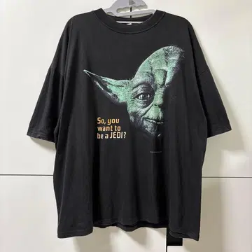 XL 1996 스타 워즈 요다 빈티지 T셔츠 영화 무비