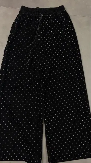 maisonspecial Glitter Dots Velor Pants