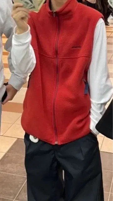 Patagonia 베스트 플리스 빨간색 USA SYNCHILLA