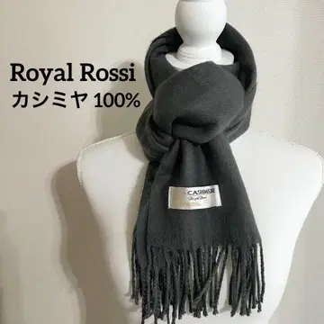 새상품급 [ Royal Rossi ] 로얄 로시 캐시미어 100% 그레이