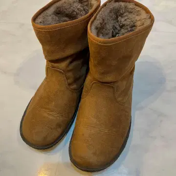 moz 브라운 어그 부츠