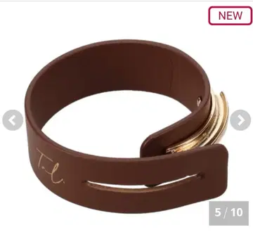 새상품 시마무라 tal.by yumi. 유미상 뱅글 브라운