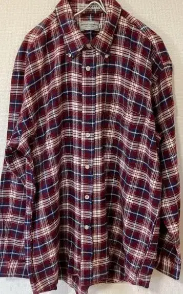 긴팔 플란넬 셔츠