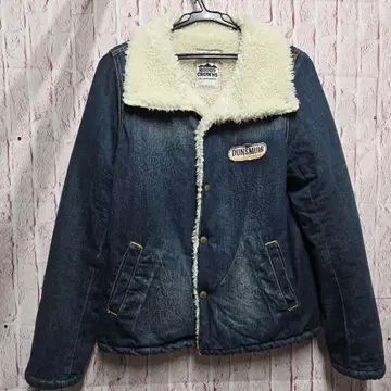 로데오 크라운 보아 카라 안감 데님 자켓