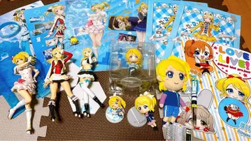 [ 가격 인하 ] 러브 라이브! 아야세 에리 굿즈 세트