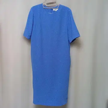 ALPHA CUBIC 파란색 무릎 기장 원피스 11호