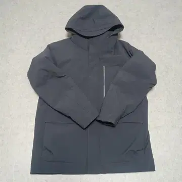 유니클로 하이브리드 다운 자켓 남성용 L 네이비