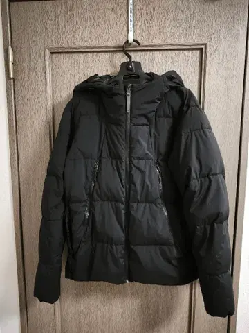 WASHABLE DOWN 블랙 M 후드 부착 다운 자켓