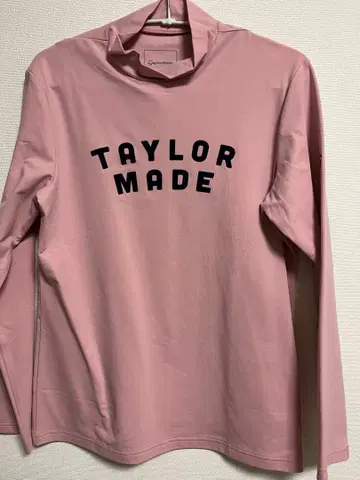 TAYLOR MADE 핑크 긴팔 셔츠