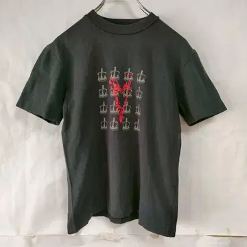 TAKEO KIKUCHI 다케오 키쿠치 반팔 T셔츠 라운드넥 블랙 M