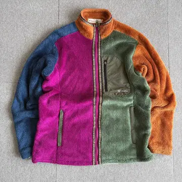 Foxfire 플리스 자켓 컬러 블록 아웃도어