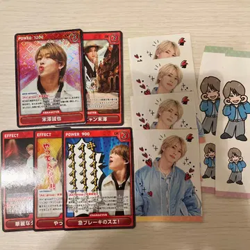 A 카드 게임 스에자와 세이야 5장 세트 덤 포함