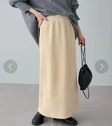 PUAL CE CIN 퓨어세신 스트레치 코르 스커트