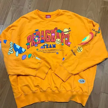 Paragraph 오렌지 맨투맨 트레이닝복