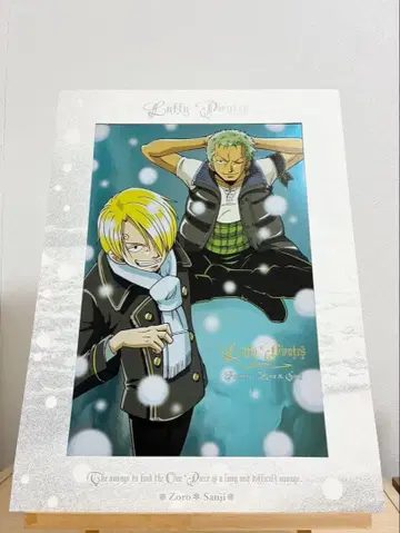 ONE PIECE 원피스 애니메이트 메탈 포트레이트 상디 조로