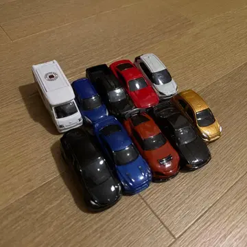 미니카 10대 세트 다양한 색상