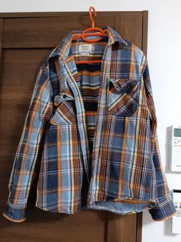 Alcarza 헤비 플란넬 체크 셔츠 L 사이즈