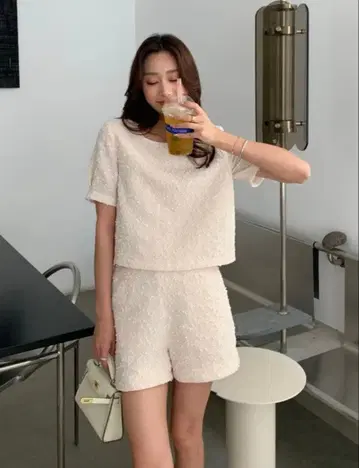 birthdaybash 트위드 스팬 셋업