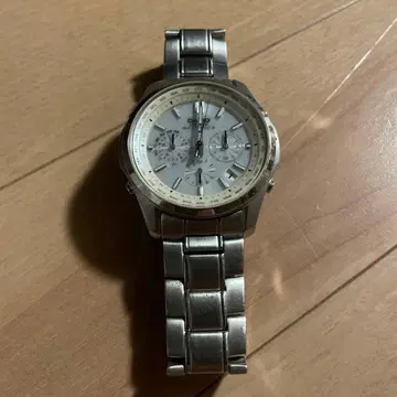 CASIO Vintage 스테인리스 스틸 손목시계