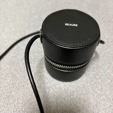 BEAURE 숄더 블랙 백 소품함