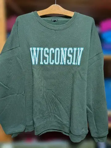 FREAK STORE 와펜 빅 사이즈 트레이닝복 WISCONSIN