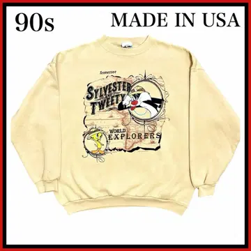 90s 루니 튠즈 빈티지 맨투맨 워너 브라더스 공식