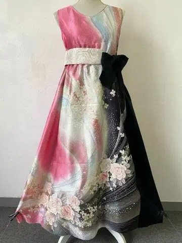 3217 기모노 리메이크 드레스 원피스